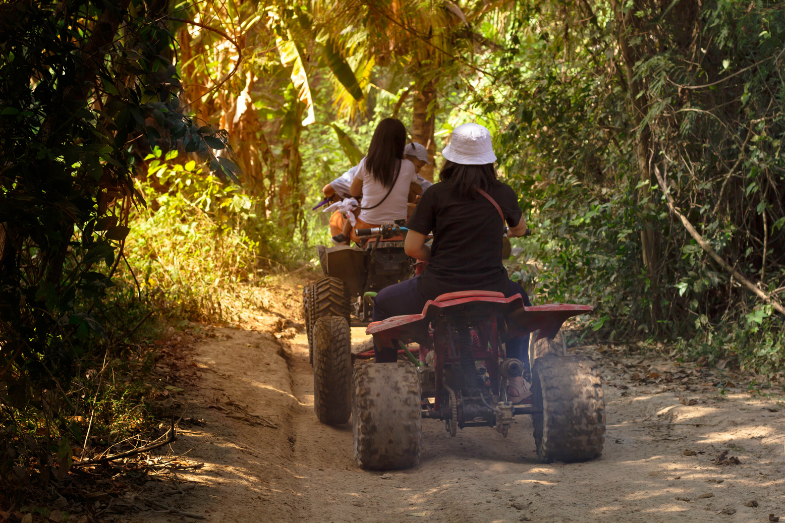 Person Riding ATV